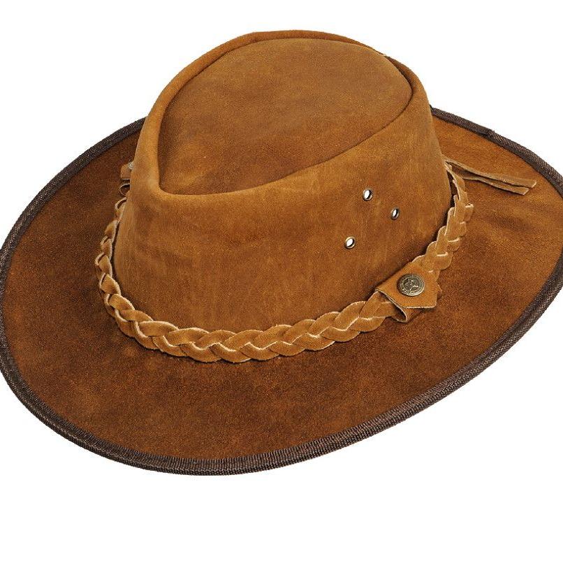 Lederhut Camel